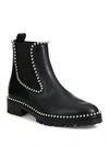 ALEXANDER WANG Spencer Studded Leather Combat Boots