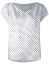 ALBERTO BIANI ALBERTO BIANI POLKA DOT T-SHIRT - GREY,MM844SE302912048585