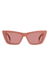 RAG & BONE 53MM CAT EYE SUNGLASSES