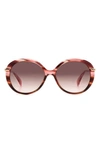 RAG & BONE 56MM GRADIENT ROUND SUNGLASSES