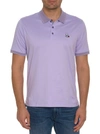 Robert Graham Archie Polo In Lilac