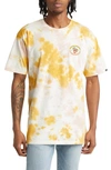 VANS HAVE A PEEL TIE DYE COTTON GRAPHIC T-SHIRT