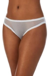 On Gossamer Mesh Hip Bikini In Light Breeze