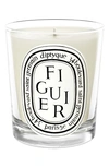 Diptyque Figuier Mini Scented Candle In Clear Vessel