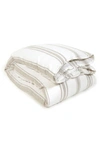 Pom Pom At Home Jackson Duvet Cover In White Natural
