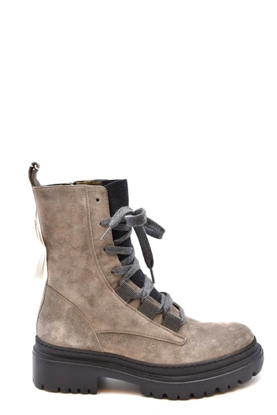 Brunello Cucinelli Bootie In Brown