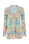 Etro Patterned Blazer In Viscose Crepe In Printed