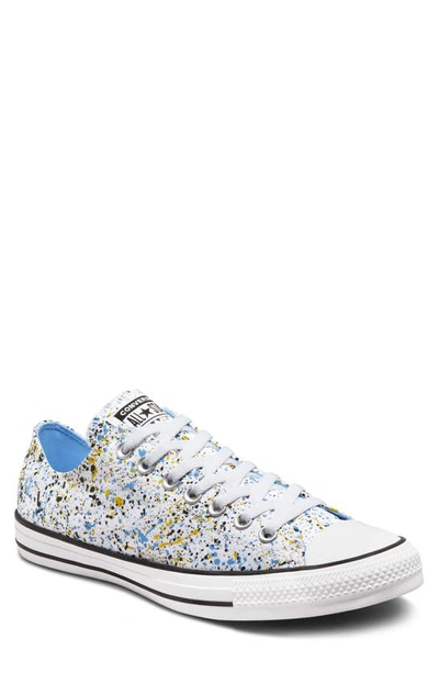 Converse Mens  Chuck Taylor All Star Ox Paint Splatter In White/multi