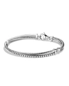 DAVID YURMAN CROSSOVER BRACELET WITH DIAMONDS,PROD176870110