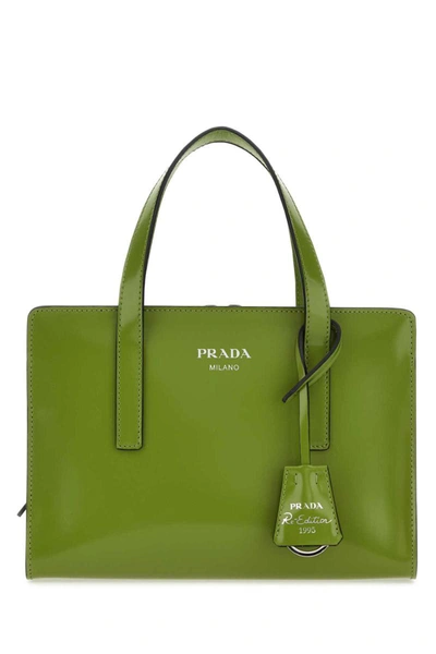 Prada Handbags. In Green