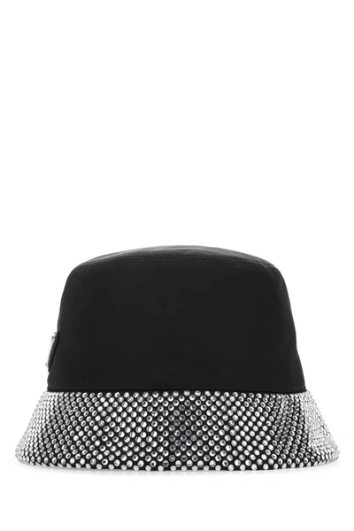 Prada Hats And Headbands In Black