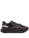 Burberry Vintage Check Ramsey Sneakers In Black