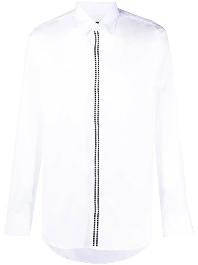 Dsquared2 Stud-detailing Shirt In White