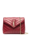 Saint Laurent Loulou Ysl Small Puffer Shoulder Bag In 6008