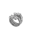 John Hardy NAGA HEAD COIL RING,PROD198481256