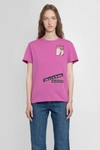Raf Simons Printed Leisure T-shirt In Purple