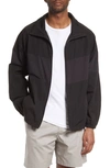 Frame Varsity Jacket In Noir