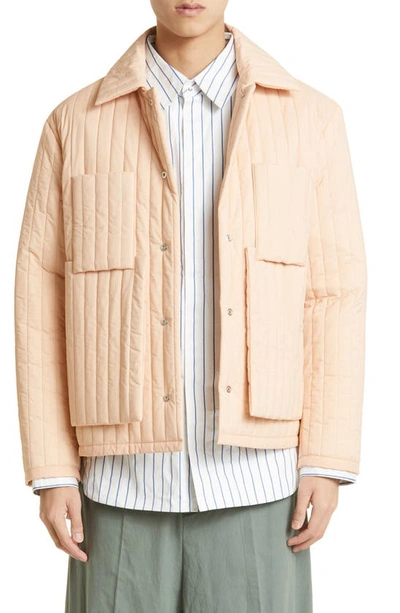 Craig Green Pink Worker Jacket In Neutrals