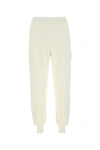 Alexander Mcqueen Graffiti Print Cotton Joggers In White