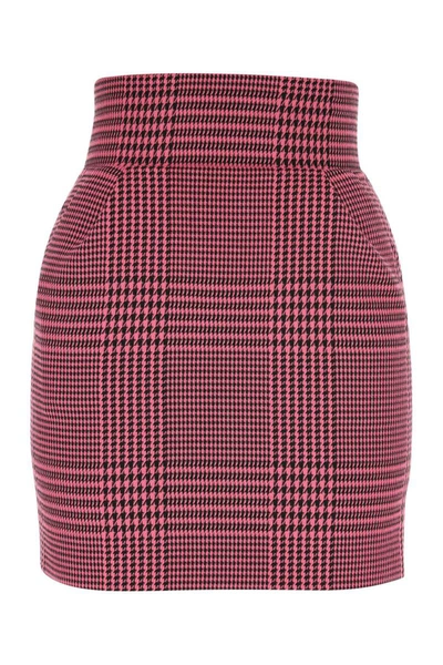 Alexandre Vauthier Skirts In Checked