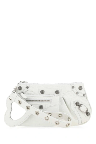 Balenciaga Clutch In White