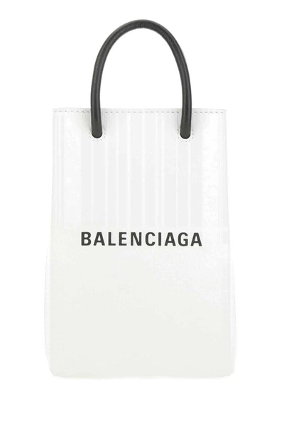 Balenciaga Handbags. In White