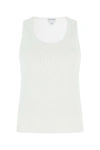 Bottega Veneta Crewneck Tank Top In White