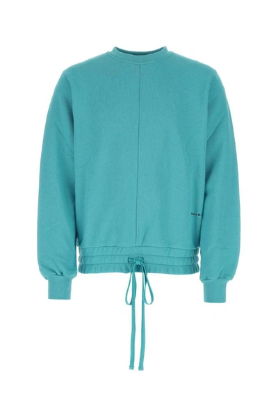 Botter Crewneck Sweater -s Nd  Male In Cyan