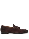 DOUCAL'S DOUCAL'S LOAFER WITH TASSELS IN SUEDE
