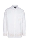Jacquemus Sleeved Shirt With Embroidered Accents In 1df
