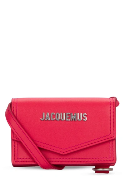 Jacquemus Logo Plaque Wallet In 450