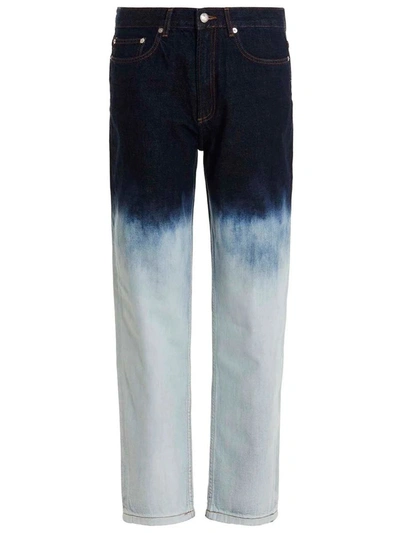 Apc Martin Jeans In Bleached Out