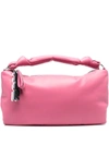 Karl Lagerfeld K/knotted Shoulder Bag In Pink
