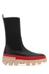 Moncler Chelsea Boots Chelsea High Calfskin In Black