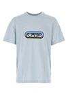 Oamc Light-blue Cotton Oversize T-shirt In Light Blue