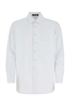 Raf Simons Men's Denim Shirt In White