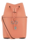 Ferragamo Gancini Bucket Bag In Pink