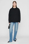 Anine Bing Rosie Sweater In Black In Black