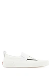 Valentino Vltn Canvas Slip-on Sneaker In White