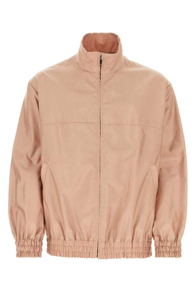 Valentino Nylon Jacket In Skin