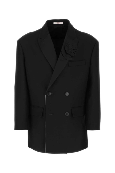 Valentino Jackets And Vests In Black