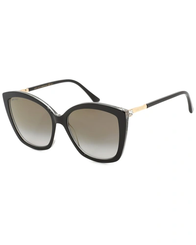Jimmy Choo Women's Nat/s 57mm Sunglasses In Black