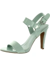 KARL LAGERFELD CIEONE WOMENS PATENT LEATHER STRAPPY DRESS SANDALS