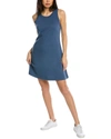 Michael Stars Eliza Wide Binding Tank Dress In Blue