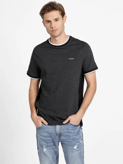 Guess Factory Eco Koa Tee In Black