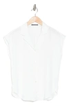 T TAHARI T TAHARI AIRFLOW BUTTON-UP CAMP SHIRT