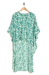 Patrizia Luca Women's Print High Low Tunic Top In Green