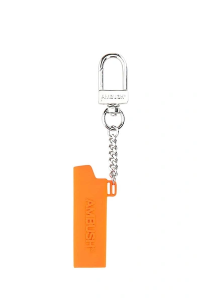 Ambush Lighter Case Key Charm In Orange