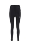 Balenciaga Black Adidas Edition Leggings In Black