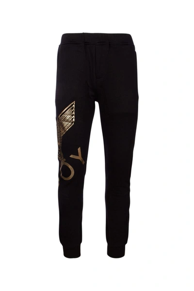 Boy London Pants In Blackgold